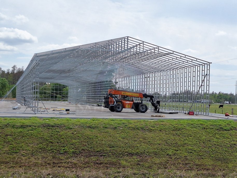 steel building framing