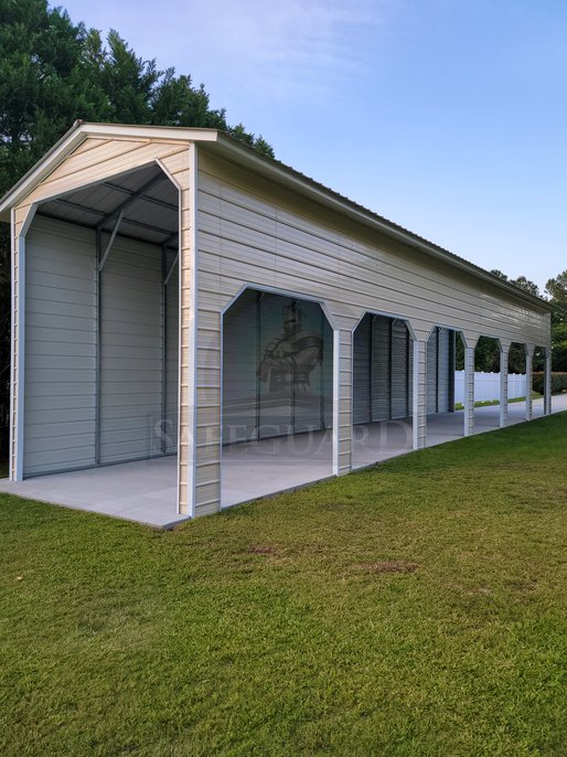 Carport end and side frameouts